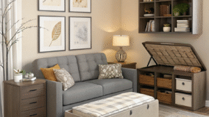 Smart Storage Solutions: Furniture Ideas for Small Living Rooms