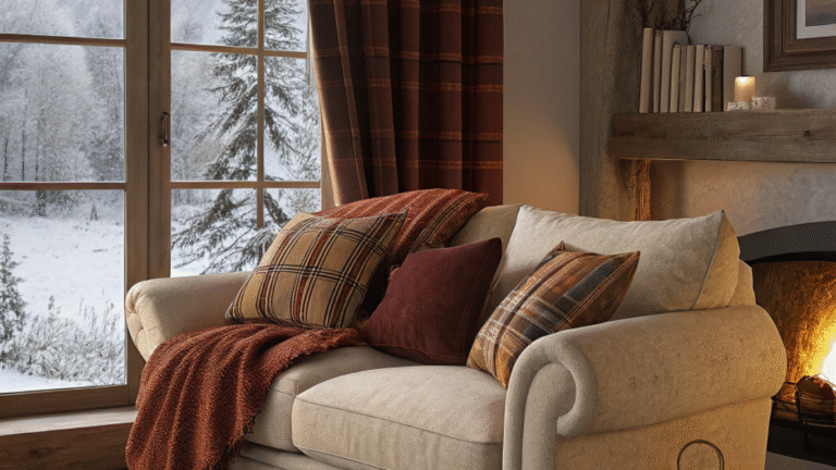 How to Style Your Sofa for Winter