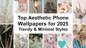 Top Aesthetic Phone Wallpapers for 2025 (Trendy & Minimal Styles)