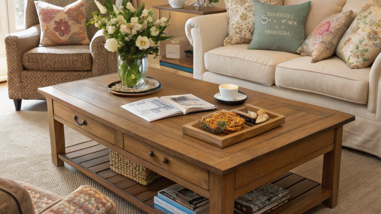 living room coffee table