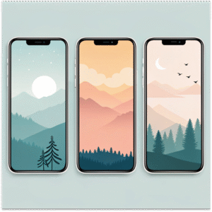 Minimalist Phone Wallpapers for a Clean and Calm Home Screen