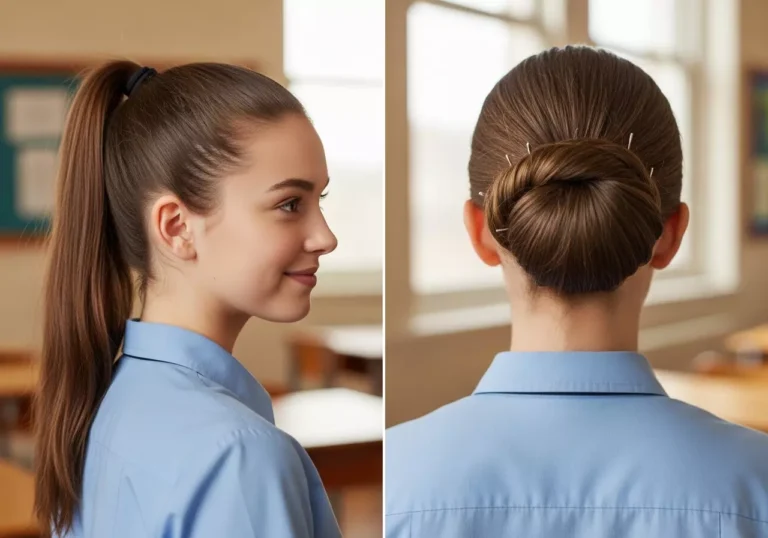 Best everyday hairstyles for school for a smart and tidy look