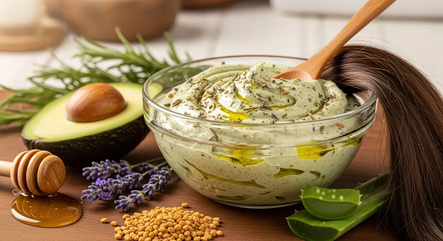 Best Natural Hair Mask for Fast Hair Growth and Shiny Hair