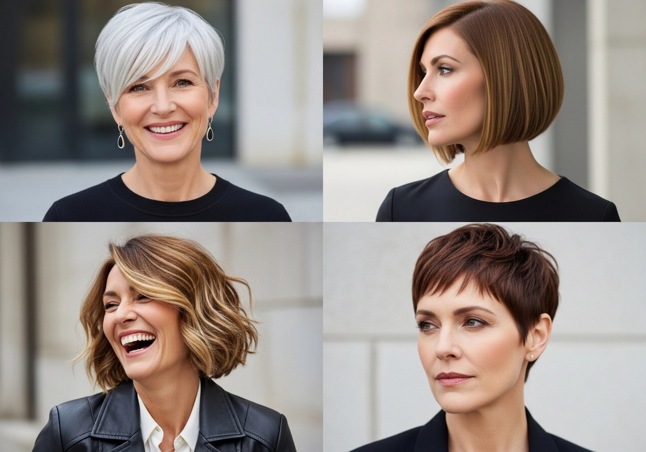 Short Hair Over 60 Ideas That Look Stylish and Modern