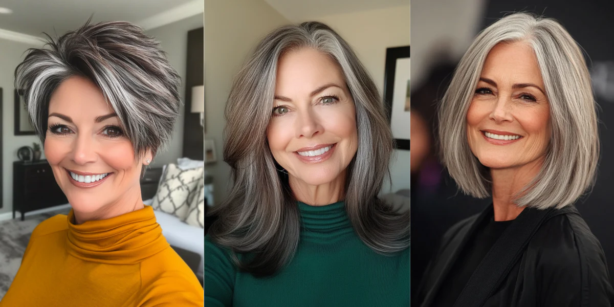 Top Salt and Pepper Hair Over 50 Hairstyles for Confidence
