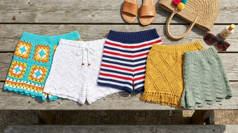Best Crochet Shorts Designs 2026 | Fashionable & Breathable Summer Wear