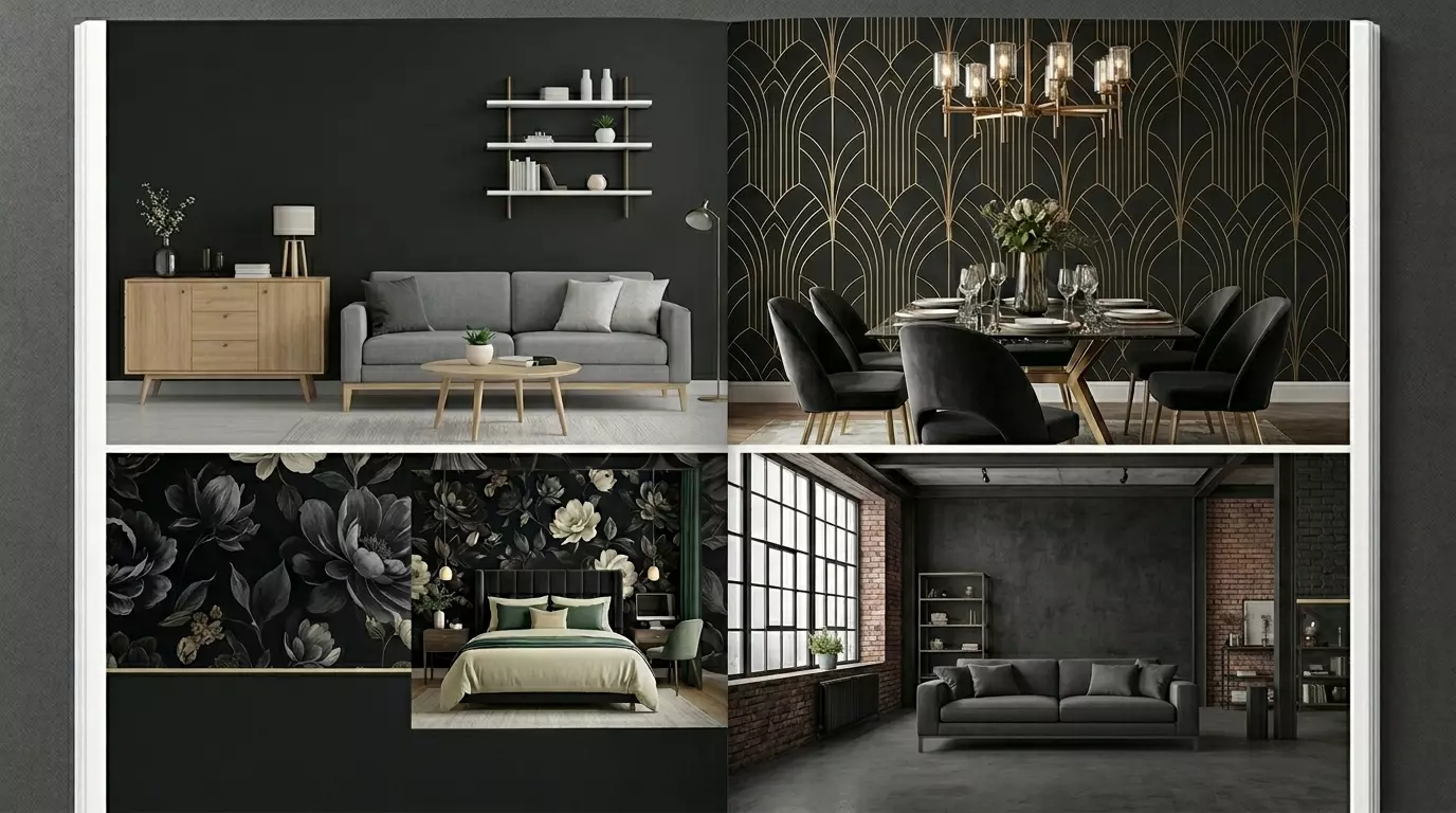 Black Wallpaper: A Complete Guide to Style Aesthetics and Modern Design