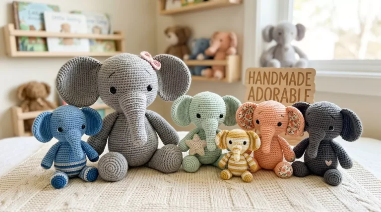 Best Crochet Elephant Designs Soft & Adorable Plush Toys