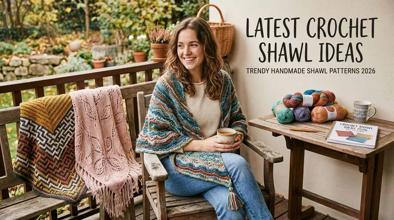 Latest Crochet Shawl Ideas | Trendy Handmade Shawl Patterns 2026