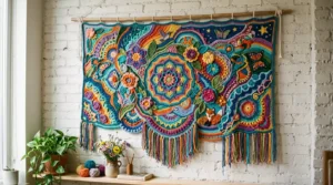 25 Beautiful Handmade Crochet Art With Creative Colorful Design