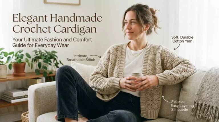 Elegant Handmade Crochet Cardigan for Everyday Wear The Ultimate Fashion and Comfort Guide