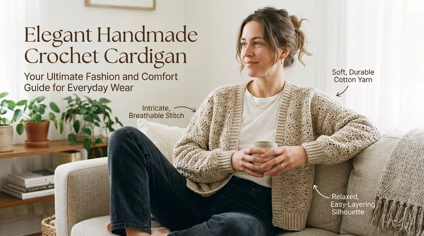 Elegant Handmade Crochet Cardigan for Everyday Wear The Ultimate Fashion and Comfort Guide