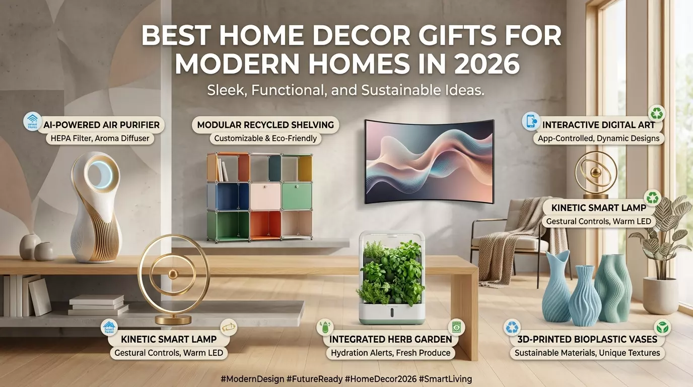 Best Home Decor Gifts for Modern Homes in 2026