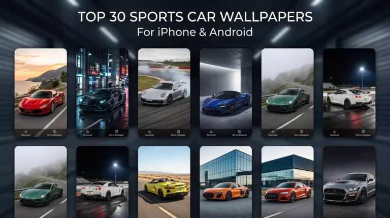 30 Best HD Sports Car Wallpaper for iPhone and Android
