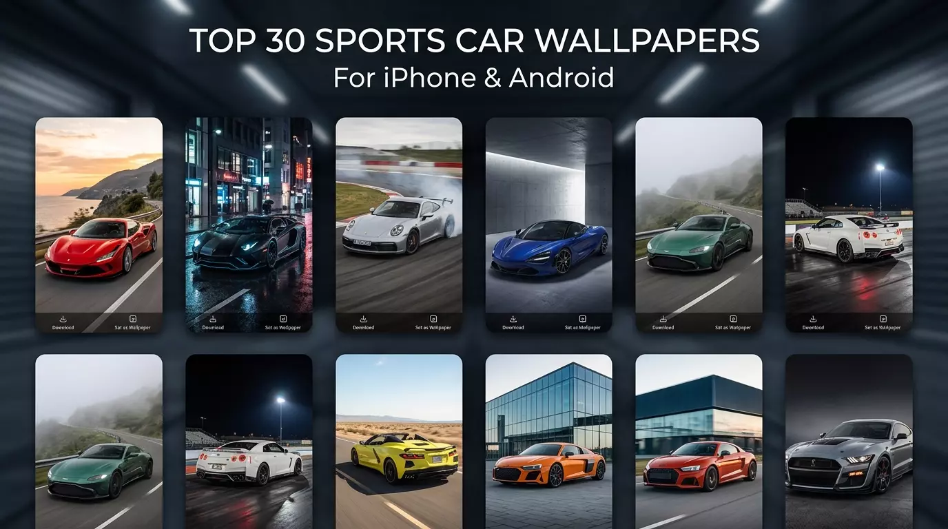 30 Best HD Sports Car Wallpaper for iPhone and Android