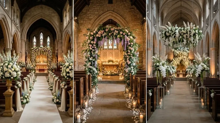 30+ Stunning Church Wedding Decoration Styles to Transform Your Big Day