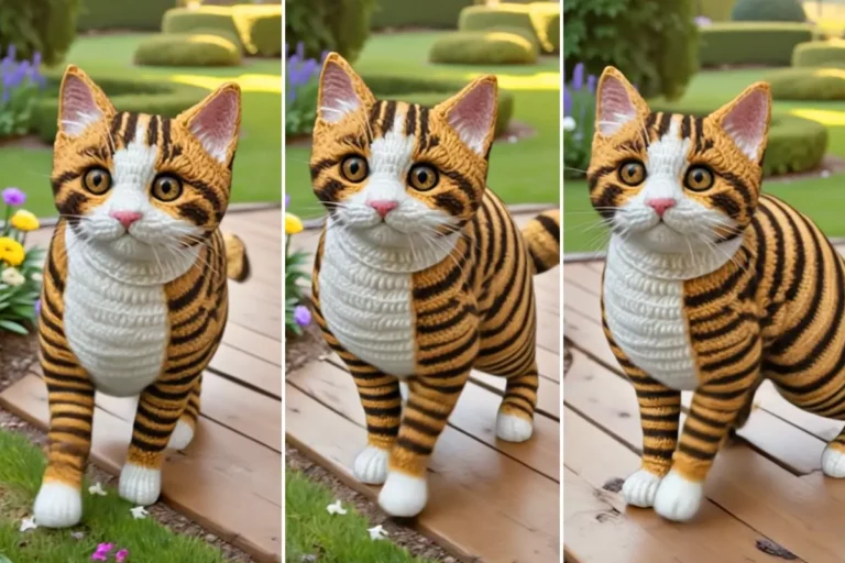 25+ DIY Crochet Cat Tutorial Simple Amigurumi Cat for Beginners with Yarn