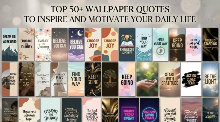Top 50+ Wallpaper Quotes to Inspire and Motivate Your Daily Life