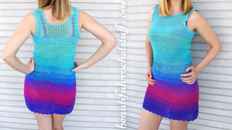 25+ Best Crochet Mini Dress Outfits for Women Chic Boho Fashion