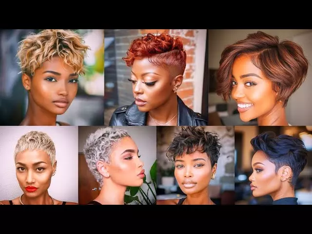 15+ Chic Bixie Cut Styles for Black Women Inspired by 90s Fashion
