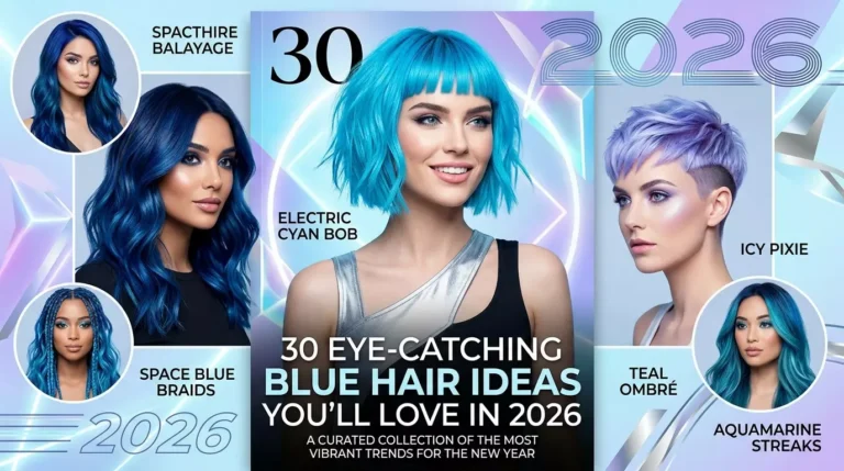 30 Eye-Catching Blue Hair Ideas You’ll Love in 2026