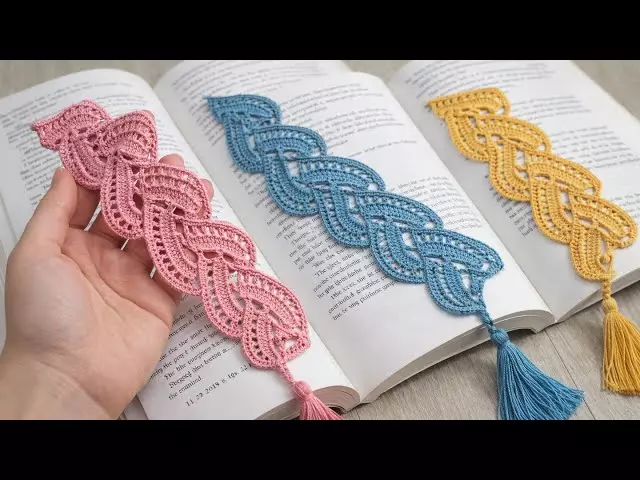 20+ Beautiful Crochet Bookmark Ideas for Book Lovers and Readers