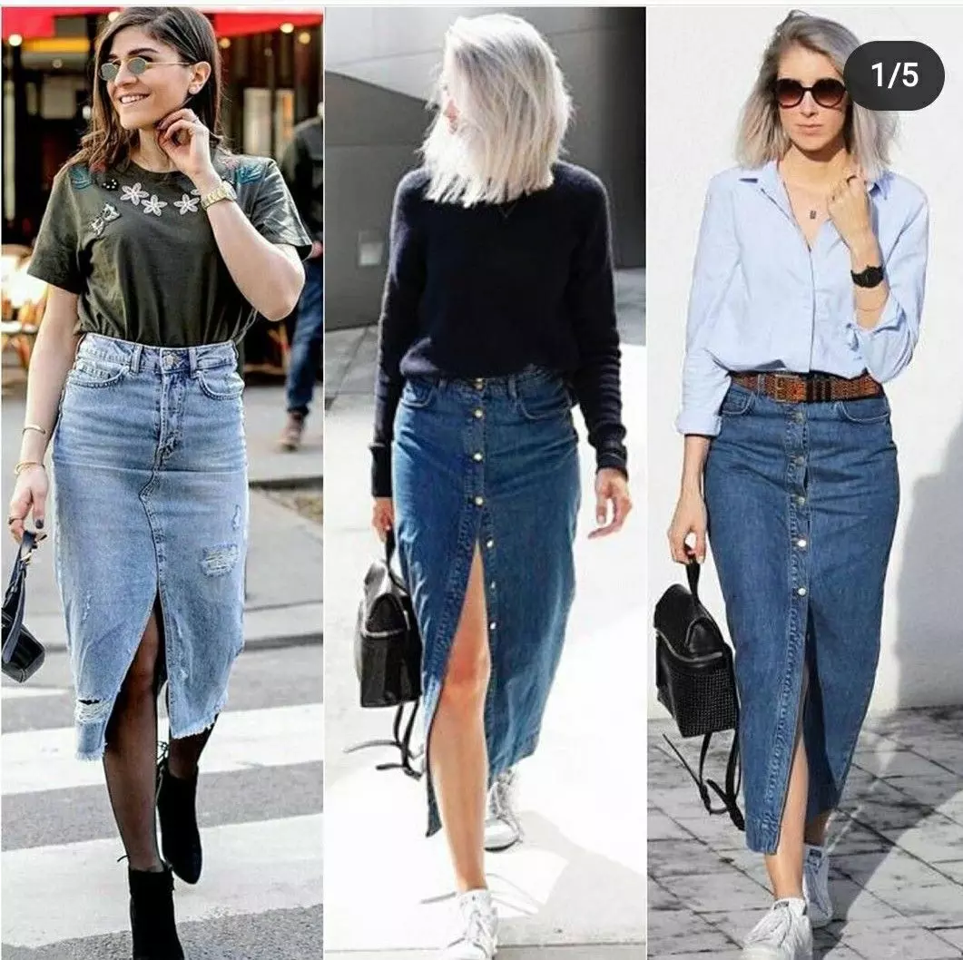 Top 30 Denim Skirt Outfit Ideas for Trendy Street Style Looks 2026