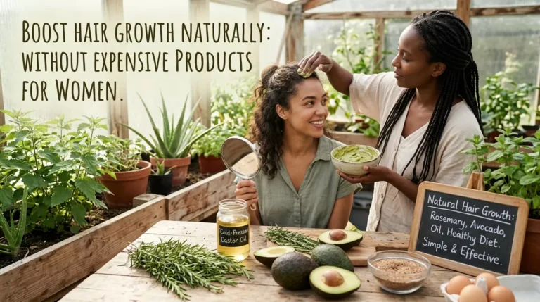 How to Boost Hair Growth Naturally Without Expensive Products 