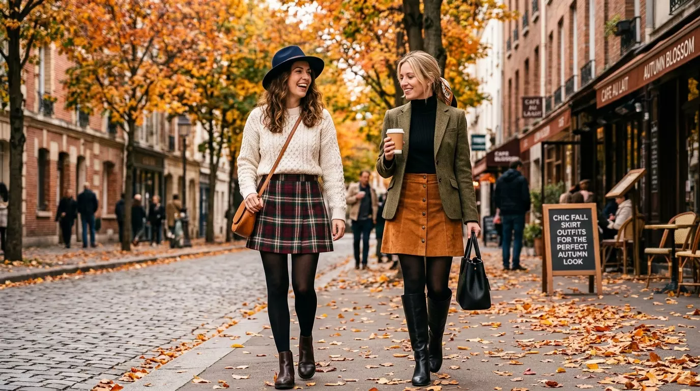 30 Chic Fall Skirt Outfits for the Perfect Autumn Look