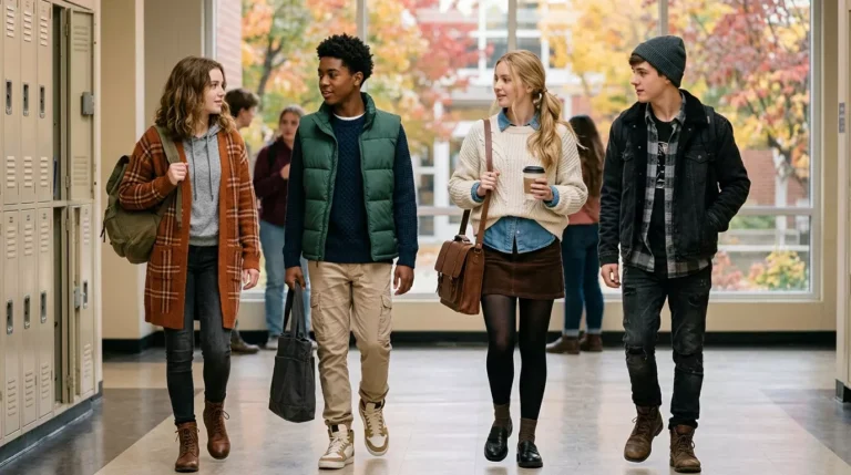 35 Cozy Fall Outfits for School for Teens to Stay Warm and Fashionable