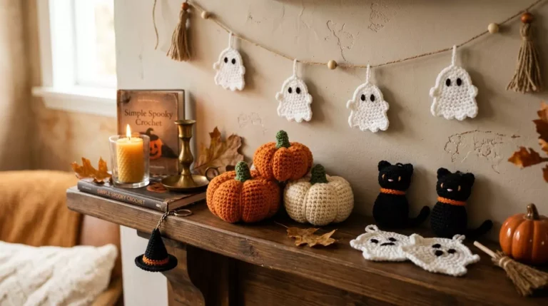 25 Easy Halloween Crochet Ideas to Make Your Home Extra Spooky