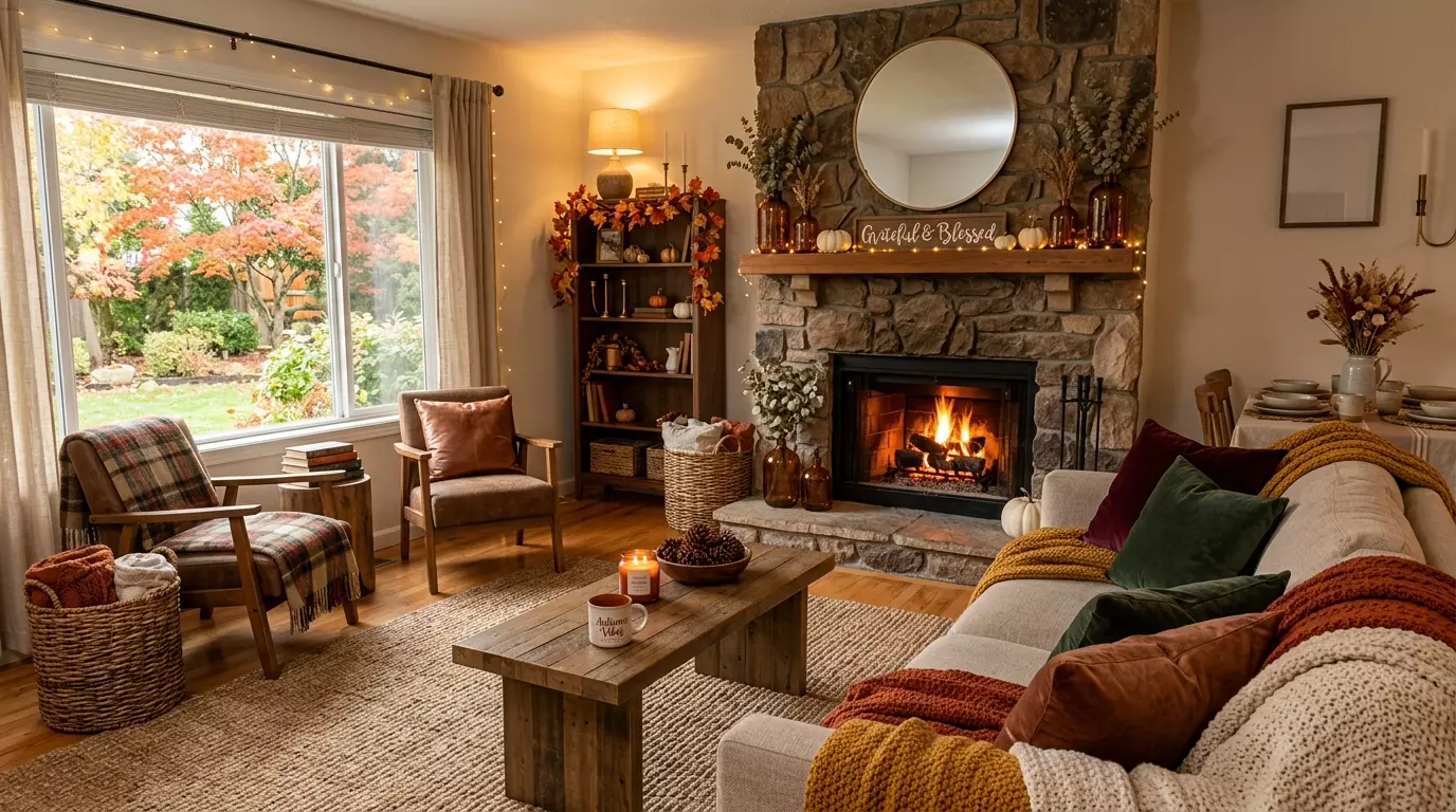 25 Beautiful Fall Room Decor Ideas for a Cozy Autumn Home