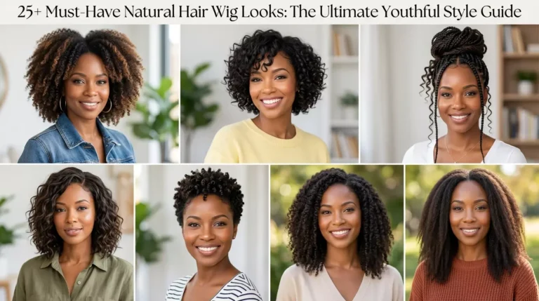 25+ Best Natural Hair Wig Looks That Make You Look 10 Years Younger