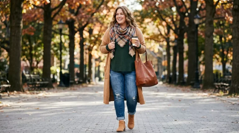 35 Beautiful Plus Size Fall Outfits for Effortless Autumn Fashion