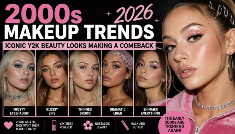 2000s Makeup Trends 2026: Iconic Y2K Beauty Looks Making a Comeback