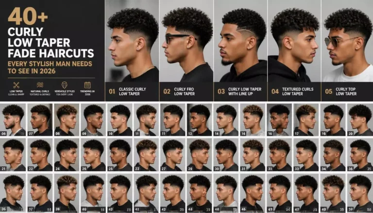 40+ Curly Low Taper Fade Haircuts Every Stylish Man Needs to See in 2026 