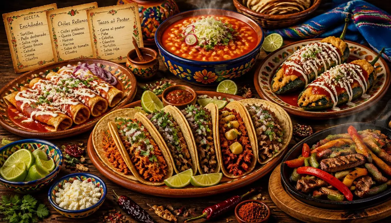 Top 10 Mexican Food Recipes: Authentic Flavors Tacos & Delicious Meals