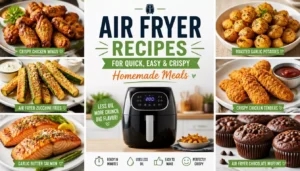 Top 35 Air Fryer Recipes for Quick Easy & Crispy Homemade Meals