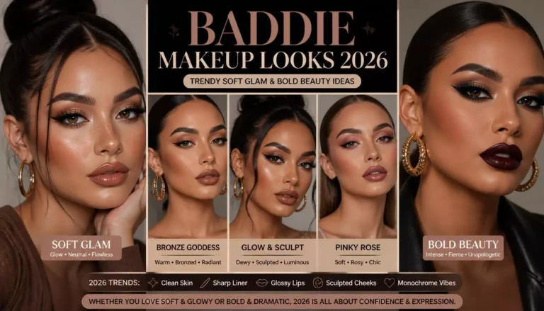 35+ Baddie Makeup Looks 2026: Trendy Soft Glam & Bold Beauty Ideas