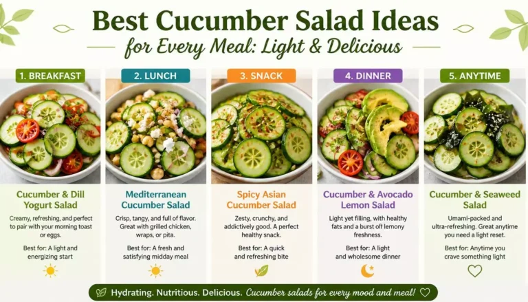 25 Best Cucumber Salad Ideas for Every Meal: Light & Delicious