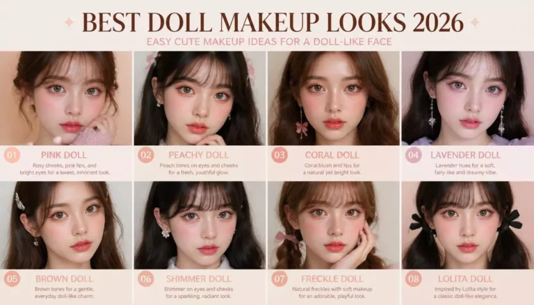 Best Doll Makeup Looks 2026: Easy Cute Makeup Ideas for a Doll-Like Face