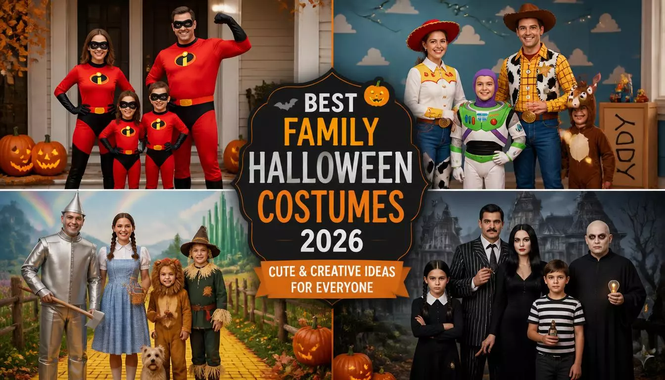 40 Best Family Halloween Costumes 2026: Cute & Creative Ideas for Everyone