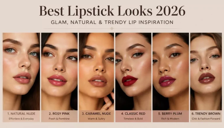 30+ Best Lipstick Looks 2026: Glam Natural & Trendy Lip Inspiration