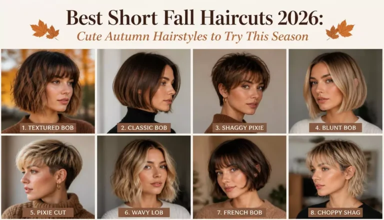 25 Best Short Fall Haircuts 2026: Cute Autumn Hairstyles to Try This Season