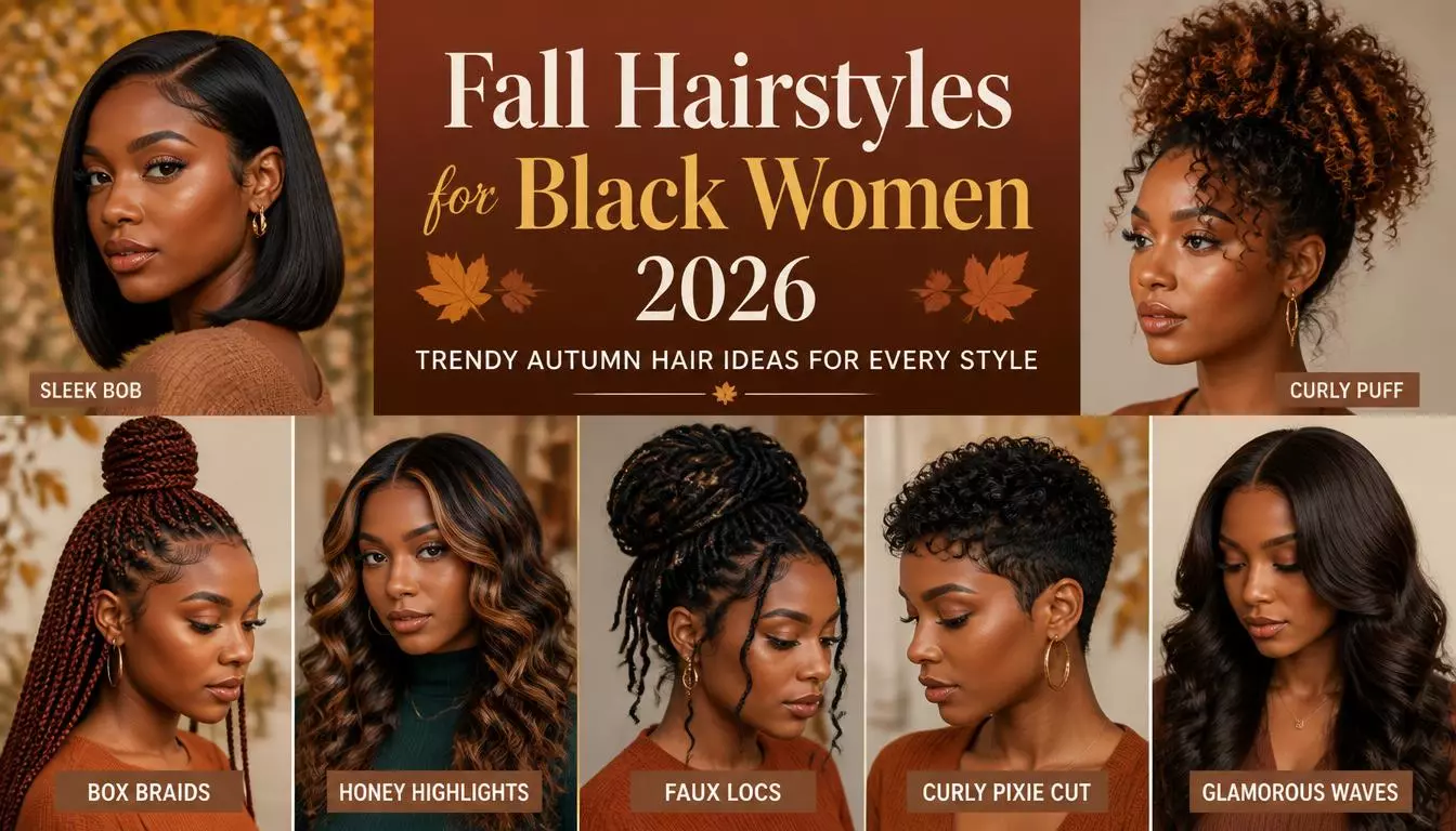 25+ Fall Hairstyles for Black Women 2026: Trendy Autumn Hair Ideas for Every Style