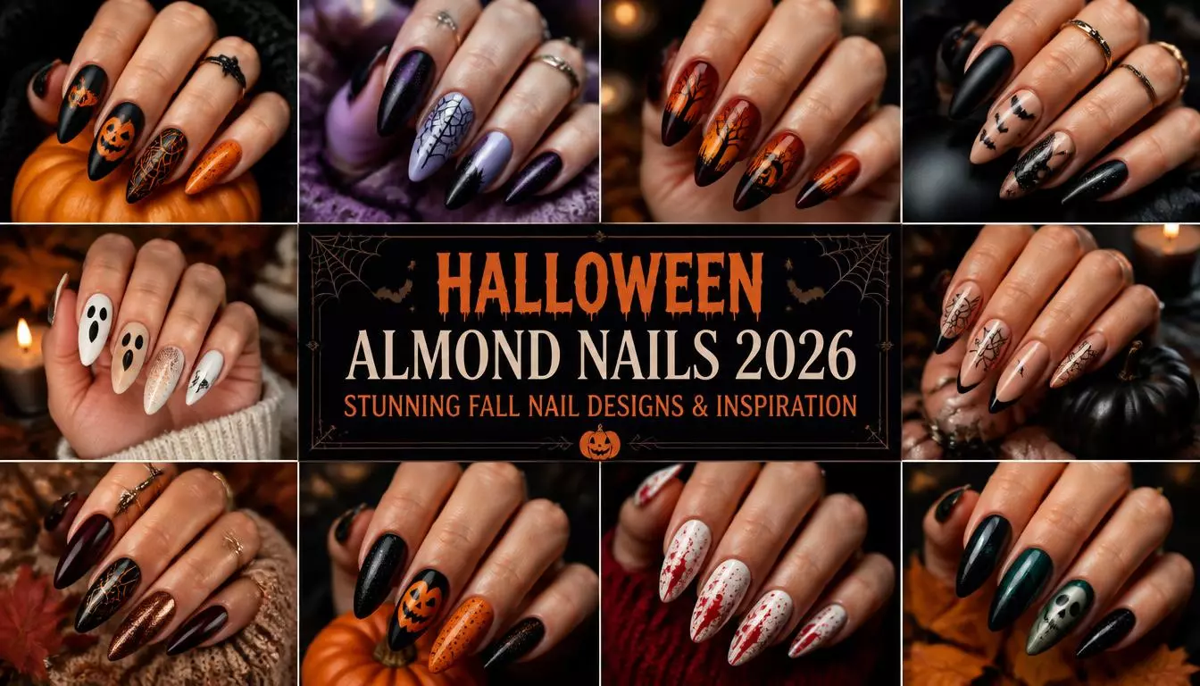 20+ Halloween Almond Nails 2026: Stunning Fall Nail Designs & Inspiration