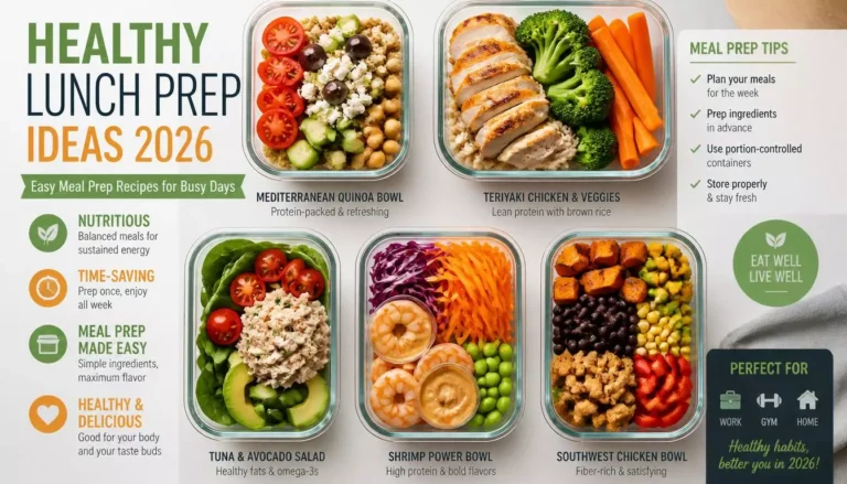 Top 10 Healthy Lunch Prep Ideas 2026: Easy Meal Prep Recipes for Busy Days