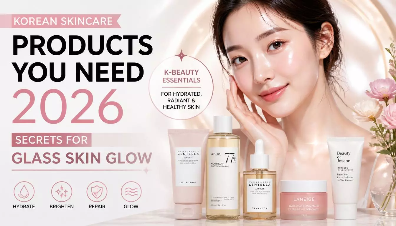 25+ Korean Skincare Products You Need 2026: Secrets for Glass Skin Glow