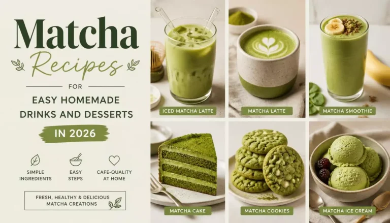 Top 10 Matcha Recipes for Easy Homemade Drinks and Desserts in 2026