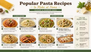 25 Popular Pasta Recipes to Make at Home: Classic & Modern Ideas